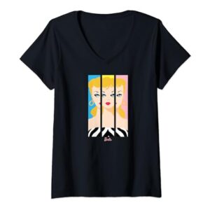 Barbie 60th Anniversary Classic V-Neck T-Shirt