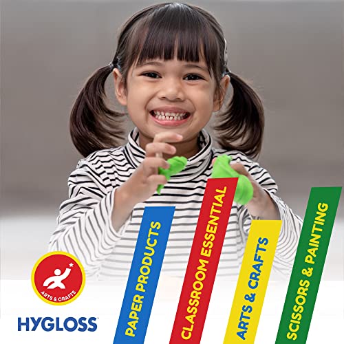 Hygloss Products Play Dough, Safe & Non-Toxic Modelling Dough for Arts & Crafts, Learn & Play, Unscented, 1lb. White