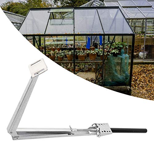 Greenhouse Louvers Solar Powered Actuator Window Opener Automatic Greenhouse Vent Opener with Solar Power Sensor and Controller Heat Sensitive Automatic Greenhouse Roof for Greenhouse Planting