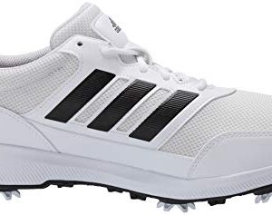 adidas mens Tech Response 2.0 Golf Shoe, Ftwr White/Core Black/Ftwr White, 9.5 Wide US