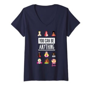 barbie 60th anniversary you can be anything v-neck t-shirt