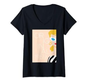 barbie 60th anniversary original v-neck t-shirt