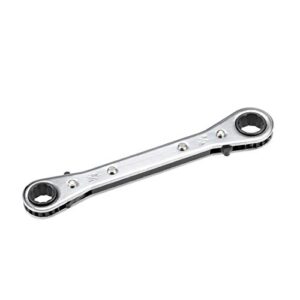 uxcell reversible ratcheting wrench, 1/2-inch x 9/16-inch double box end, cr-v