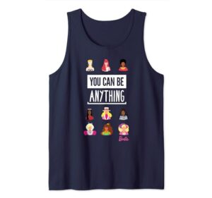 barbie 60th anniversary you can be anything tank top