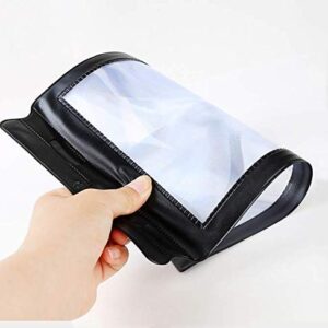 3X Full Page Magnifier A4 Large Sheet Reading Magnifying Glass Portable Reading Aid Lens for Reading Books & Newspapers & Low Vision Aids