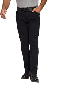 jp 1880 menswear big & tall plus size l-8xl straight fit jeans flexnamic black 54 722849 11