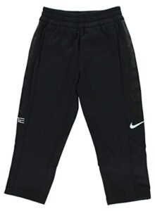 nike boy's elite therma technical training pants black 4, color: core black/midnight black/white-black