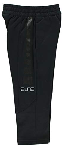 Nike Boy's Elite Therma Technical Training Pants Black 4, Color: Core Black/Midnight Black/White-Black