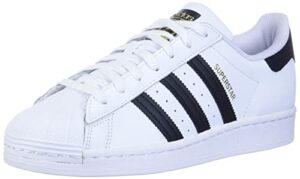 adidas originals mens superstar sneaker, white/black/white, 12 us