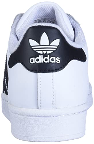 adidas Originals mens Superstar Sneaker, White/Black/White, 12 US