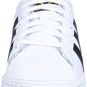 adidas Originals mens Superstar Sneaker, White/Black/White, 12 US