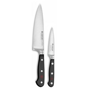 wusthof classic - 2 pc prep knife set - personalized rotary engraving available
