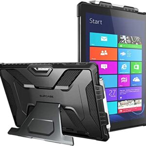 SUPCASE [UB PRO Series] Full-Body Kickstand Rugged Protective Case for Surface Pro 7/Pro 6 Case Microsoft Surface Pro 7/Pro 6/Pro 5/Pro 4/Pro LTE (Black)