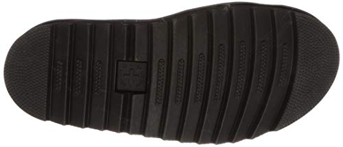 Dr. Martens womens Slide Sandal, Black Hydro Leather, 6 US