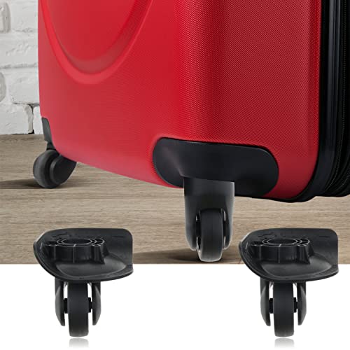 gazechimp 2 Pieces Luggage Mute Wheel Universal 360 Degree Swivel Casters 53