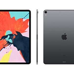 2018 Apple iPad Pro (12.9-inch, Wi-Fi + Cellular, 256GB) - Space Gray (Renewed)