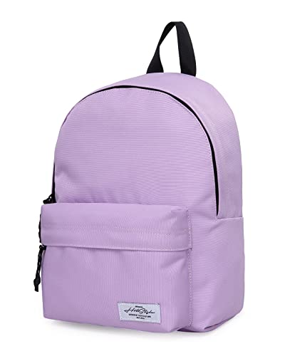 HotStyle SIMPLAY+ Classic Mini Backpack Small Travel Bag, Plain, Light Purple