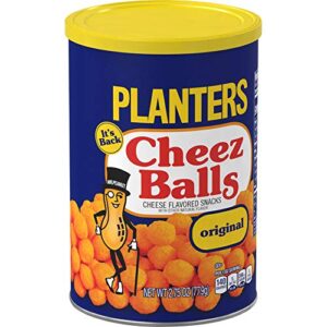 Planters Cheez Balls Cheese Flavored Snacks, Original, 2.75 OZ (Pack - 2)