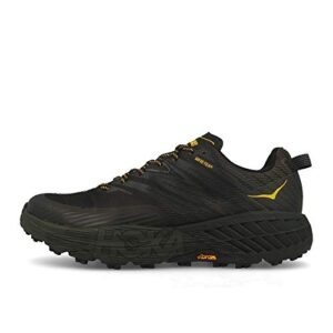 HOKA ONE ONE Mens Speedgoat 4 Gore-TEX Anthracite/Dark Gull Grey Trail Runner - 9