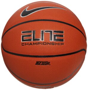 nike ball elite championship 8p amber/blk basketball free