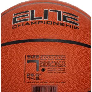 Nike Ball Elite Championship 8P Amber/Blk Basketball Free