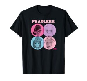 barbie fearless female t-shirt