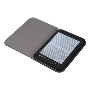 Portable E Reader, Waterproof 6 inch Electronic E Book Reader with 800x600 High Resolution Display Support 29 Languages(Black1)