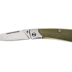 Gerber Gear 31-003719 Wingtip Compact Folding Pocket Knife, 2.5 Inch Fine Edge Blade, Green