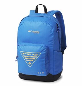columbia unisex pfg zigzag 22l backpack, vivid blue/black, one size