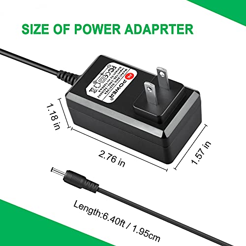 PK Power 5V ac Adapter Electronics Power Supply Compatible with Vizio 29 SB2920 SB2920-C6 29-inch 2.0 inch High Definition Bluetooth Sound Bar Speaker System Power Supply Cord