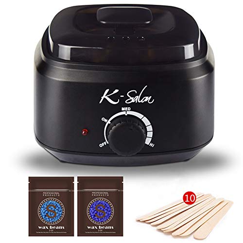 Wax Warmer, 18 in 1 Hair Removal At Home for Bikini, Eyebrow, Legs, Face, Legs