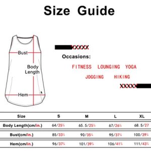 icyzone Workout Tank Tops for Women - Open Back Strappy Athletic Tanks, Yoga Tops, Gym Shirts(Pack of 2) (S, Mushroom/Lavender)