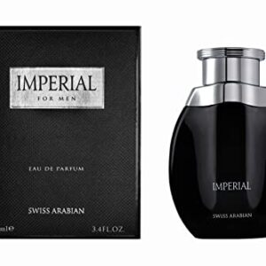 Swiss Arabian Imperial - Luxury Products from Dubai - Long Lasting and Addictive Personal EDP Spray Fragrance - A Seductive, Signature Aroma - The Luxurious Scent of Arabia - 3.4 oz