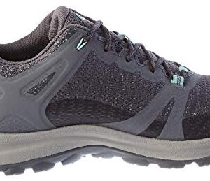 KEEN Women's Terradora 2 Waterproof Low Height Hiking Shoes, Steel Grey/Ocean Wave, 8