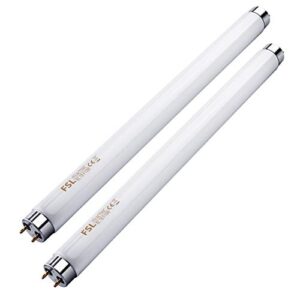 kensizer 2-pack 13'' bug zapper light tubes replacement 10w each for 20w electronic bug zapper t8 lamp bulbs for indoor outdoor