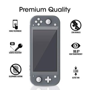 amFilm Tempered Screen Protector for Nintendo Switch Lite 2019, Glass, 3 Pack