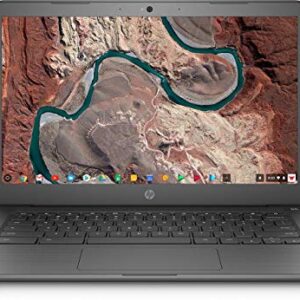 HP 14-CA023NR Chromebook 14" IPS HD (1366x768) Intel Celeron N3350, Intel HD Graphics 500, 4GB RAM, 32GB eMMC Hard Drive, Chrome OS, Chalkboard Gray (Renewed)