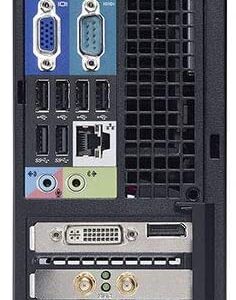 Dell Optiplex 9020 SFF Computer Desktop PC, Intel Core i5 Processor, 16GB Ram, 2TB Hard Drive, WiFi, Bluetooth 4.0, DVD-RW, Dual 24 Inch LCD Monitors Windows 10 Pro (Renewed)