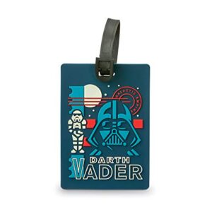 american tourister star wars luggage tag, darth vader, one size