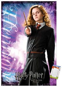 trends international harry potter and the half-blood prince - hermione wall poster, 22.375" x 34", premium poster & mount bundle
