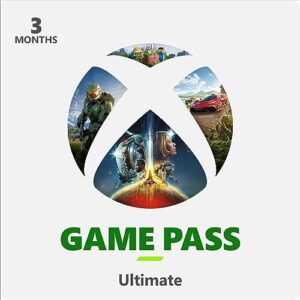 xbox game pass ultimate – 3 month membership – xbox series x|s, xbox one, windows [digital code]