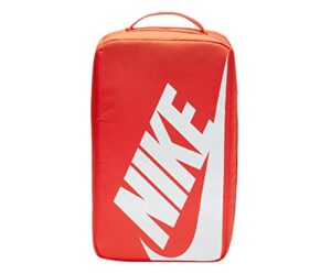 nike ba6149 nk shoe box bag gym bag unisex-adult nike orange/nike orange/(wht) misc