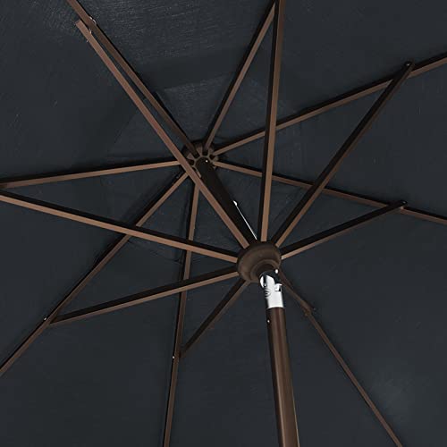 EliteShade USA 10-Year-Non-Fading Sunumbrella 9Ft Market Umbrella Patio Umbrella Outdoor Table Umbrella with Ventilation, Black