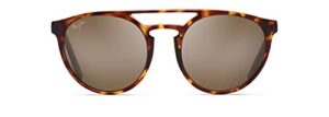 maui jim men's and women's ah dang! polarized fashion sunglasses, tortoise/hcl® bronze, medium