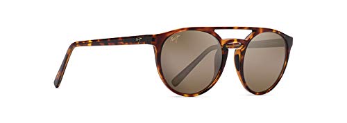 Maui Jim Men's and Women's Ah Dang! Polarized Fashion Sunglasses, Tortoise/HCL® Bronze, Medium