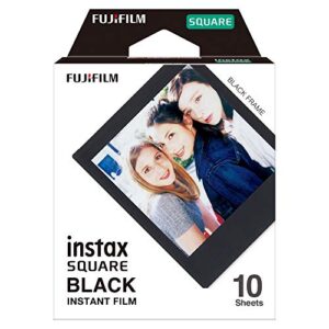 Fujifilm Instax Square Twin Pack Film - 20 Exposures & Instax Square Black Film - 10 Exposures