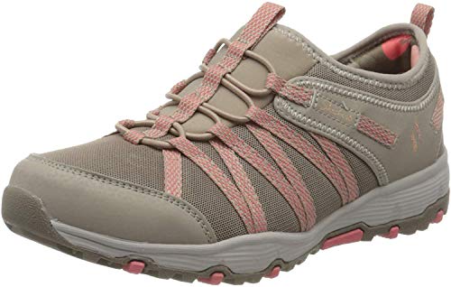 Skechers Women's Low Hiker Hiking Shoe, Taupe, 7