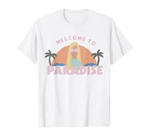 barbie welcome to paradise t-shirt