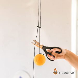 Firefly 2-Pack Garage Parking Guide Tennis Ball Car Stopper on a String Parking Aid Pack of Two