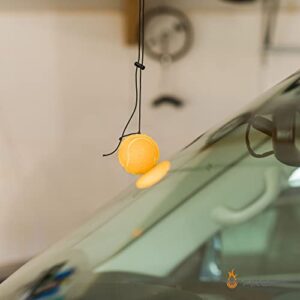 Firefly 2-Pack Garage Parking Guide Tennis Ball Car Stopper on a String Parking Aid Pack of Two